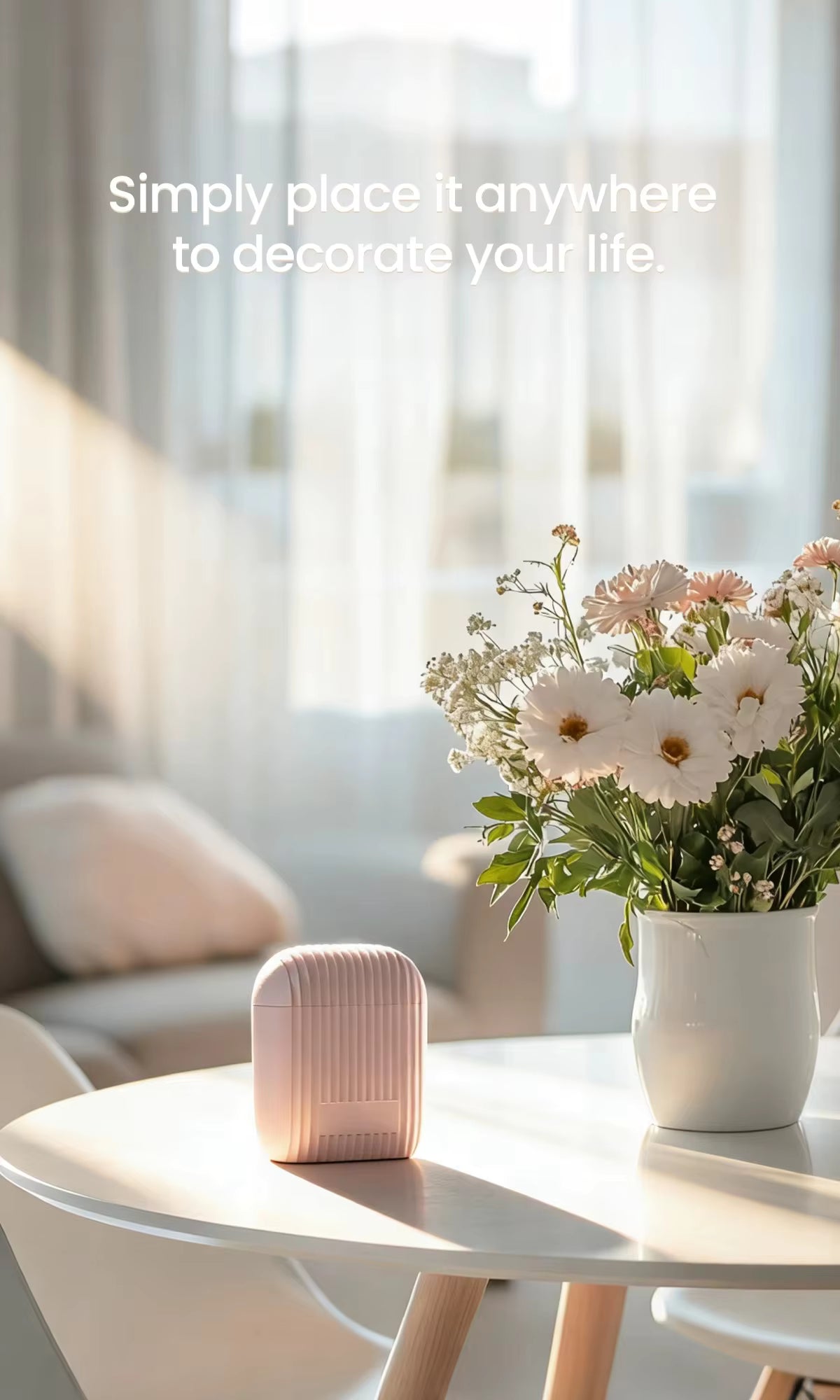 Luxe Pocket Diffuser Weiß